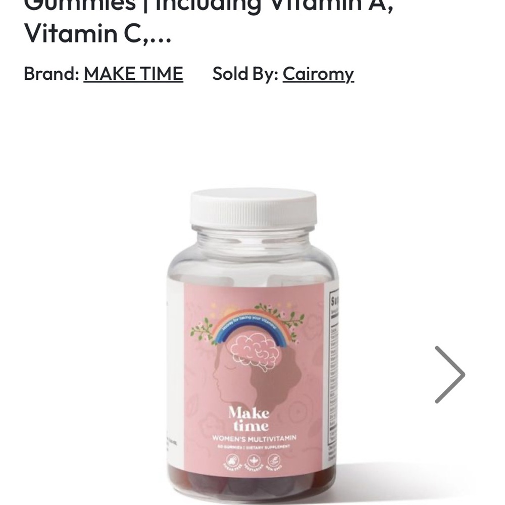 Make Time Women's Multivitamin Gummies